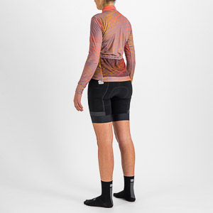 SPORTFUL CYCLING CLIFF SUPERGIARA W THERMAL JERSEY MAUVE POMPELMO GOLDEN OAK