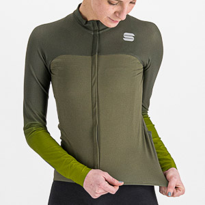 Sportful BODYFIT PRO THERMAL dámsky dres kaki/zelený