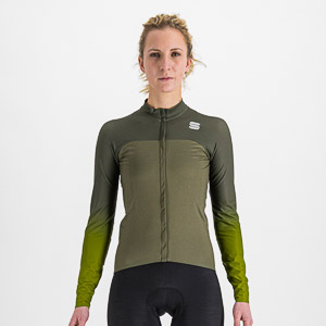 Sportful BODYFIT PRO THERMAL dámsky dres kaki/zelený