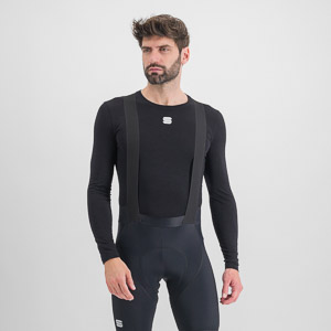 Sportful MERINO LAYER tričko s dlhým rukávom čierne