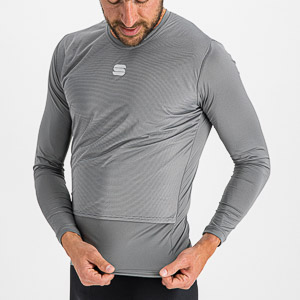 Sportful FIANDRE THERMAL tričko s dlhým rukávom sivé