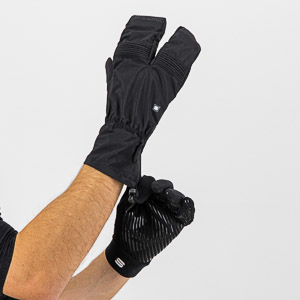 Sportful LOBSTER rukavice čierne