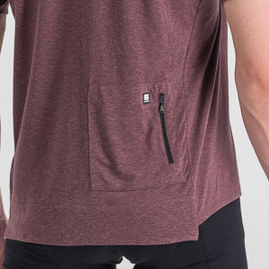 Sportful Cycling Giara Tee Huckleberry