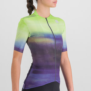 Sportful FLOW SUPERGIARA dámsky dres nightshde green