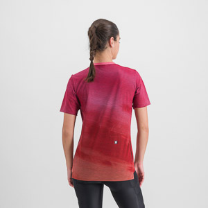 Sportful FLOW GIARA dámske tričko cayenna red pink