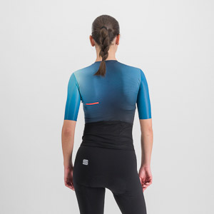 Sportful Cycling Bomber W Suit Black Berry Blue
