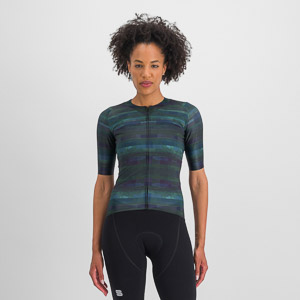 Sportful GLITCH BOMBER dámsky dres multicolor black