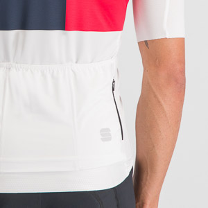 Sportful SNAP dres white galaxy blue red