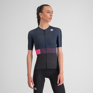 Sportful SNAP dámsky dres black galaxy blue