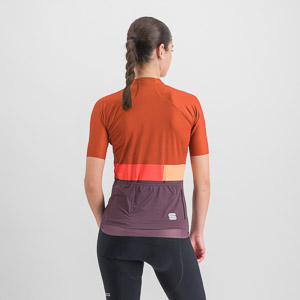 Sportful SNAP dámsky dres huckleberry cayenna red