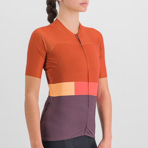 Sportful SNAP dámsky dres huckleberry cayenna red