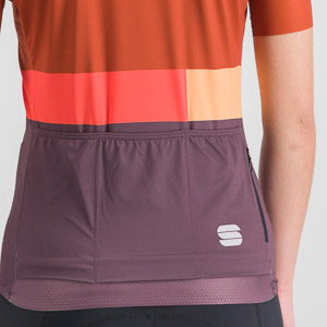 Sportful SNAP dámsky dres huckleberry cayenna red