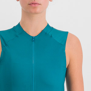 Sportful Cycling Match W Sleeveless Jersey Shade Spruce