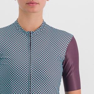 Sportful CHECKMATE dámsky dres huckleberry blue radiance