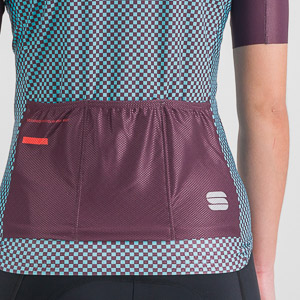 Sportful Cycling Checkmate  W Jersey Huckleberry Blue Radiance