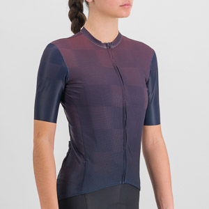 Sportful ROCKET dámsky dres galaxy blue mulled grape