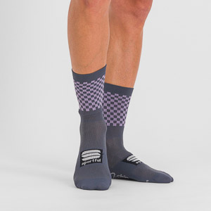 Sportful CHECKMATE ponožky galaxy blue