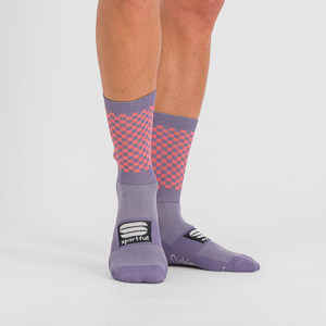Sportful Cycling Checkmate Socks Mulled Grape