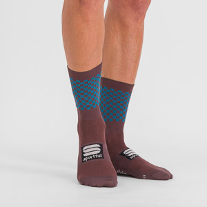 Sportful Cycling Checkmate Socks Huckleberry