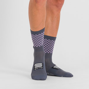 Sportful Cycling Checkmate  W Socks Galaxy Blue
