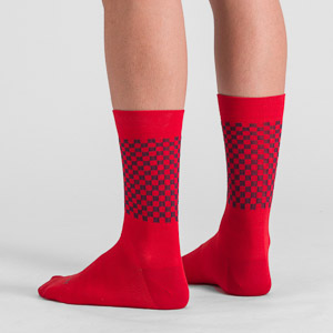SPORTFUL CHECKMATE WINTER SOCKS TANGO RED