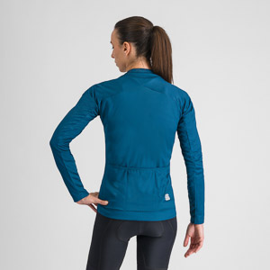SPORTFUL CYCLING MATCHY W THERMAL JERSEY TEAL BLU