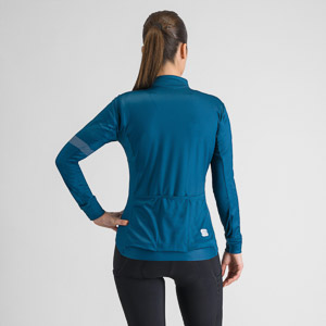 SPORTFUL CYCLING SUPERGIARA WOMAN THERMAL JERSEY TEAL BLU