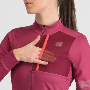 SPORTFUL CYCLING SUPERGIARA WOMAN THERMAL JERSEY RASPBERRY VIOLET