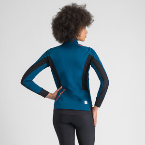 SPORTFUL CYCLING FIANDRE  W JACKET TEAL BLUE