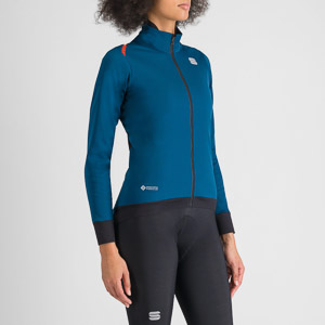 SPORTFUL CYCLING FIANDRE  W JACKET TEAL BLUE