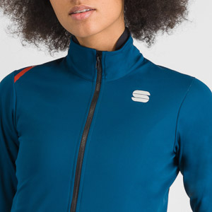 SPORTFUL CYCLING FIANDRE  W JACKET TEAL BLUE