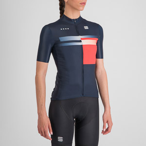 Sportful GRUPPETTO dámsky dres galaxy blue pompelmo