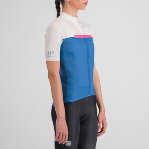 Sportful PISTA dámsky dres blue denim white