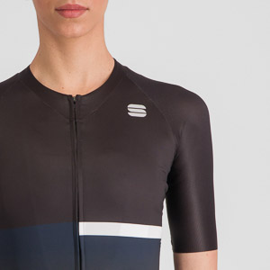 Sportful Bomber W Jersey Black White