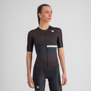 Sportful Bomber W Jersey Black White