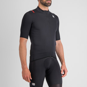 Sportful FIANDRE LIGHT bunda s krátkym rukávom black