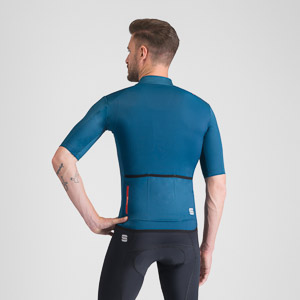 SPORTFUL CYCLING FIANDRE LIGHT  SHORT SLEEVE JACKET TEAL BLUE