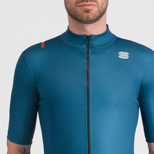 SPORTFUL CYCLING FIANDRE LIGHT  SHORT SLEEVE JACKET TEAL BLUE
