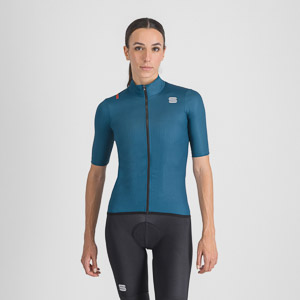 SPORTFUL CYCLING FIANDRE LIGHT  SHORT SLEEVE W JACKET TEAL BLUE