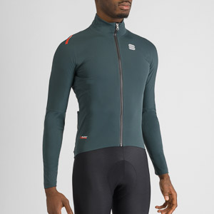 SPORTFUL CYCLING FIANDRE PRO 2 JACKET LONG SLEEVES DARK GREEN