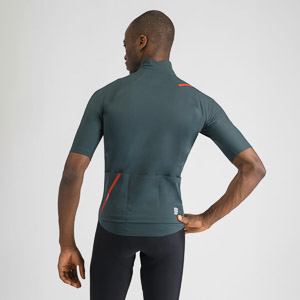 SPORTFUL CYCLING FIANDRE PRO 2 JACKET SHORT SLEEVES DARK GREEN