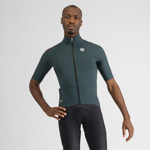 SPORTFUL CYCLING FIANDRE PRO 2 JACKET SHORT SLEEVES DARK GREEN