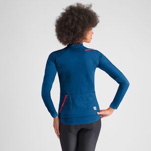 SPORTFUL CYCLING FIANDRE PRO 2 W JACKET LONG SLEEVES TEAL BLU