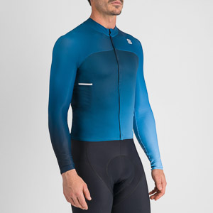 SPORTFUL CYCLING BODYFIT PRO THERMAL JERSEY TEAL BLU