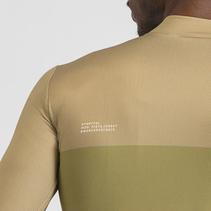 SPORTFUL CYCLING PISTA THERMAL JERSEY FOREST GREEN OLIVE BLACK