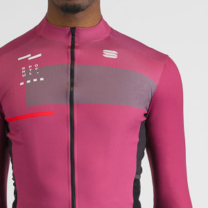 SPORTFUL CYCLING BREAKOUT SUPERGIARA THERMAL JERSEY RASPBERRY VIOLET HUCKLEBERRY B