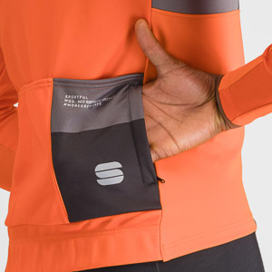 SPORTFUL CYCLING NEO 2 SOFTSHELL JACKET RED ORANGE