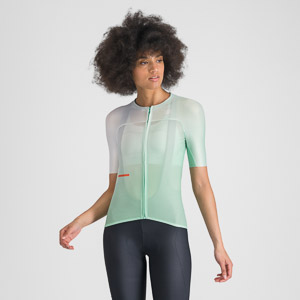 SPORTFUL CYCLING LIGHT W JERSEY LICHEN GREEN/WHITE