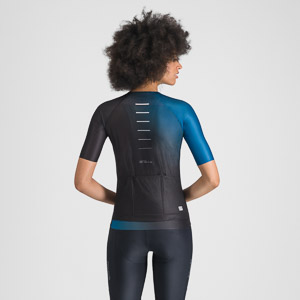 SPORTFUL CYCLING LIGHT W JERSEY TEAL BLUE/BLACK