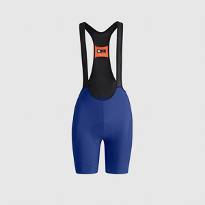 Sportful Colorful Pulse dámske cyklo šortky s trakmi Blue Twilight